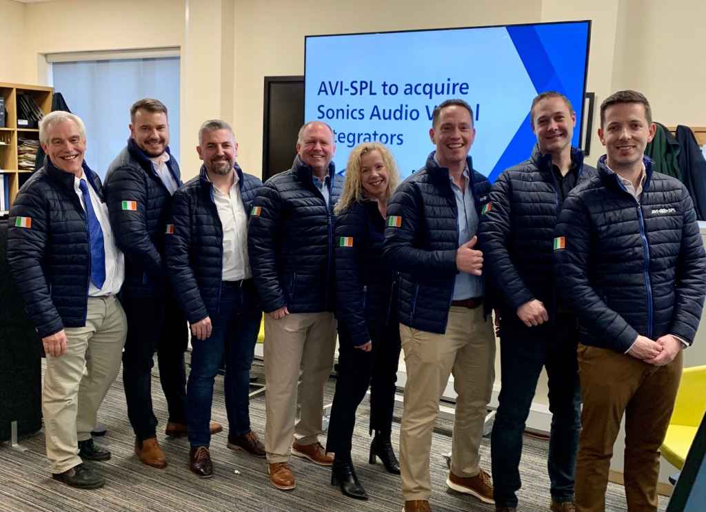 AVI-SPL to acquire Irish integrator Sonics AVI