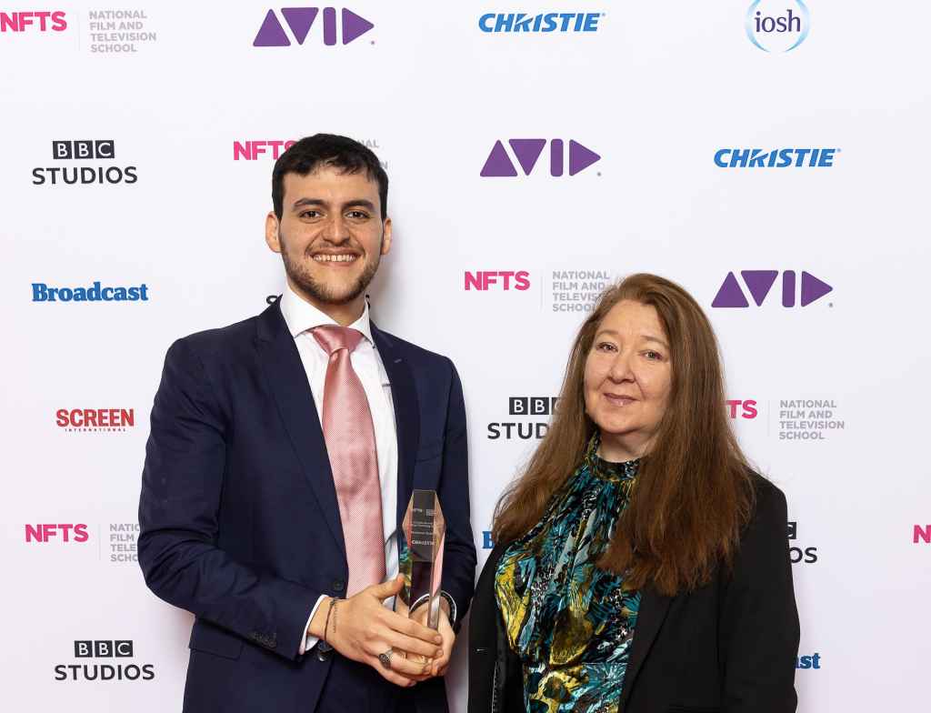 Christie supports NFTS Most Promising Student Award
