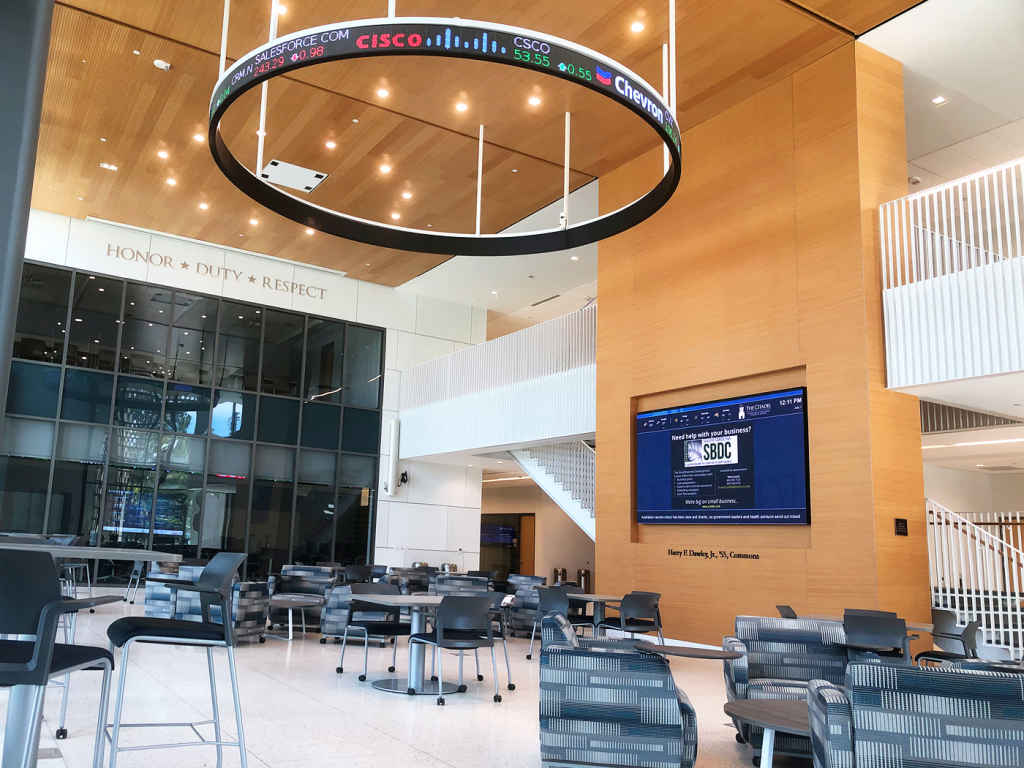 Extron control system drums up support at Citadel military college