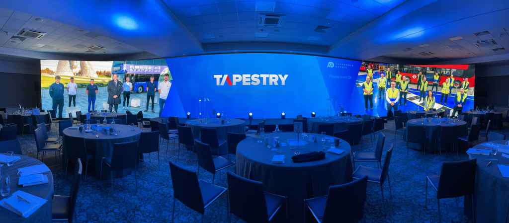 Absen’s LED wall drives rebranding event for bus company