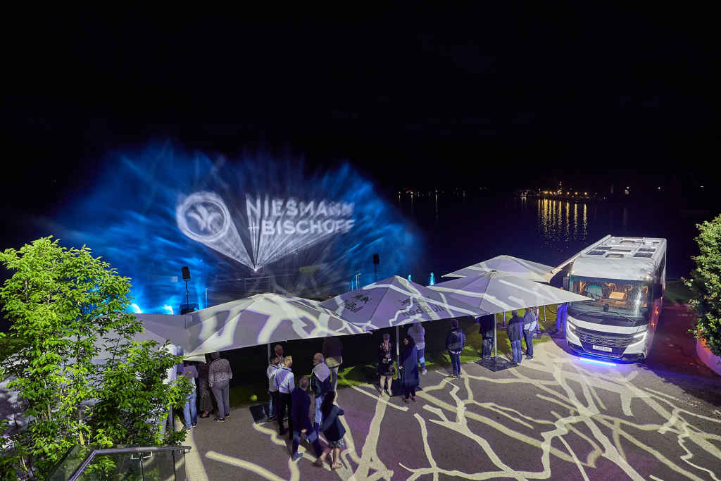 Pixera media server systems power picturesque Niesmann+Bischoff premiere