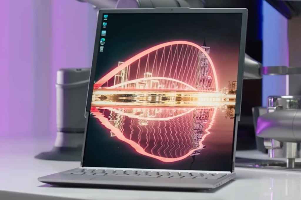 Lenovo debuts rollable and expandable screen concept