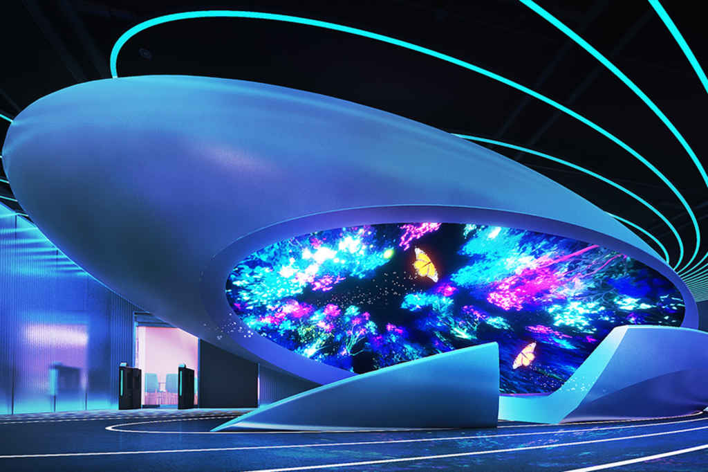 Christie projectors deliver captivating visuals at Museum X