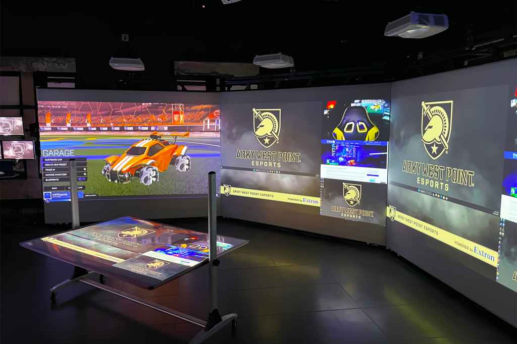 Extron AV equips Army West Point esports teams to train cadets