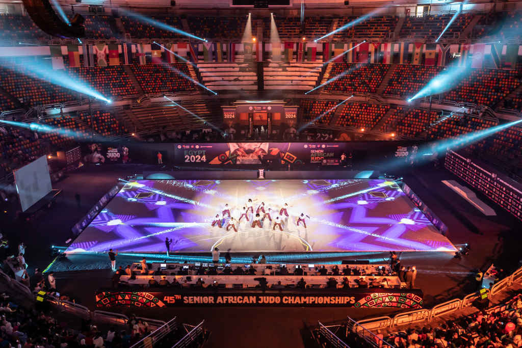 Digital Projection shines at African Judo Championships