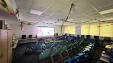 Home automation firm teams up with UK homelessness charity to install Christmas cinema