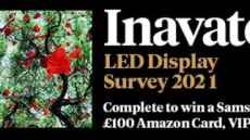 Inavate LED survey offers prize draw reward