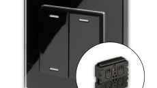 Retrotouch & ZF introduce KNX-RF wireless energy harvesting light switch