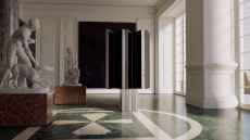 C Seed’s retractable TV showcases modern interiors in the heart of London, UK