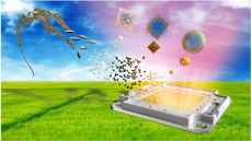 Researchers create LED lights from rice husks