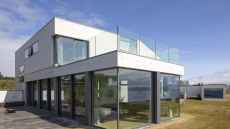 Scandinavian glass house