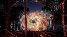 Christie laser projectors illuminate forest-themed night-time attraction