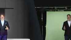 Mike Blackman hologram to greet visitors at entrance to ISE 2022