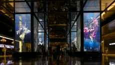 The Cosmopolitan in Las Vegas installs underwater live action visual art piece