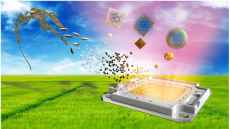 Researchers create LED lights from rice husks