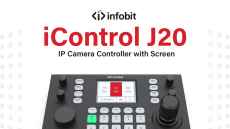 INFOBIT unveils iControl J20 PTZ controller