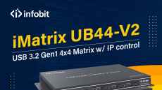INFOBIT release new USB UB44-v2 matrix