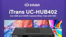 INFOBIT launches multi-camera mixer hub with NDI