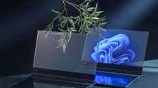 Lenovo gives a glimpse of transparent microLED display future