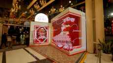 Laqshya Media creates 3D anamorphic display in Kolkata, India