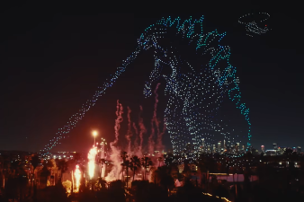 ‘Tallest drone show’ dominates skies in record breaking spectacle