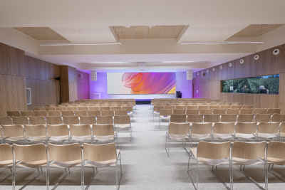 INFiLED Studio installed inside new HQ of French skincare company