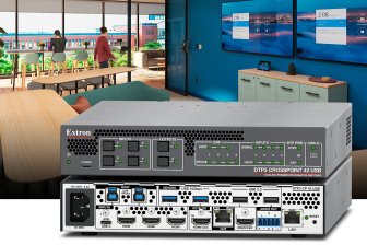 Extron launches DTP3 CrossPoint 42 USB matrix switcher