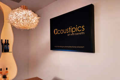 New Acoustipics panels combine sound management with wall art