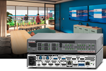Extron ships compact USB-C matrix switcher for collaboration spaces