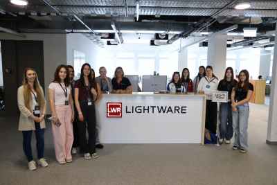 Lightware opens Budapest HQ to students for Girls’ Day STEM initiative