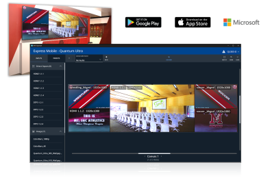 Extron updates EMS Express Mobile Software with live content preview