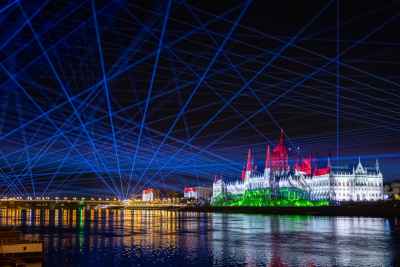 Panasonic powers record-breaking projection mapping in Budapest