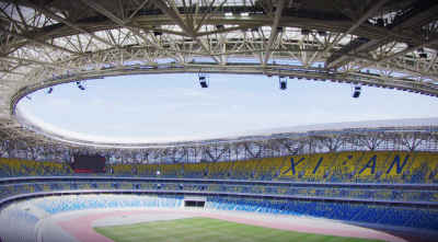 Xi’an Olympic Sports Stadium install snags EZ Pro an Inavation Award