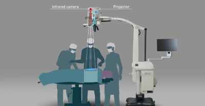 Panasonic develops infrared surgery projection system