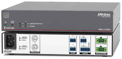 Extron packs a punch with half rack amplifier