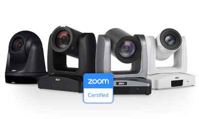 AVer PTZ cameras receive Zoom Rooms certification