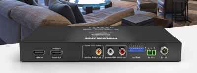 WyreStorm highlights HDMI scaler and audio downmixer