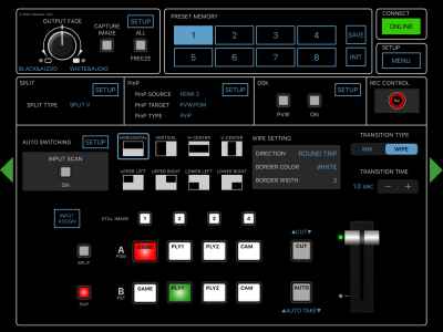 Roland launches V-1HD switcher remote control iPad app