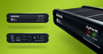 ZeeVee shrinks form factor with Zyper encoder, decoder launch