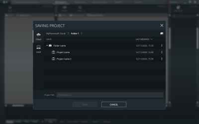 Cloud collaboration supported in Powersoft ArmoníaPlus 2.2