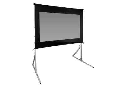 Elite Screens portable projection screens tackle ceiling light