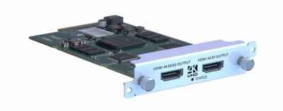 tvONE releases 4K60 output module for CORIOmaster