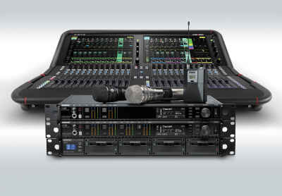 Allen & Heath Avantis now integrates Shure wireless control