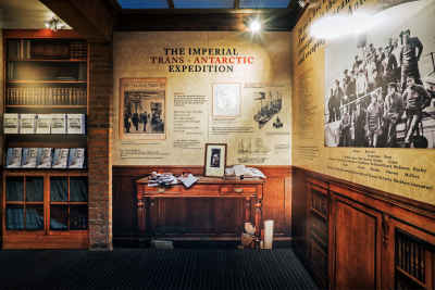 Sarner designs and installs Ernest Shackleton exhibition
