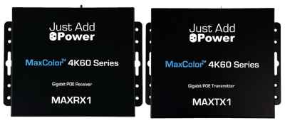 Just Add Power sends 4K over existing networks with MaxColor 4K60 launch