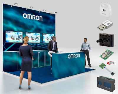 Omron lighting control, ventilation and human detection for building automation at ISE 2022