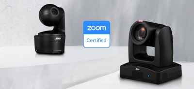 AVer Europe announces Zoom certification for DL10 and PTC310UV2 auto tracking cameras