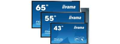 iiyama introduces 62 series interactive display