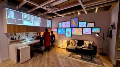 Ikea creates immersive shopping environment with projection mapping