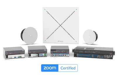 Extron debuts Zoom Rooms certified audio range